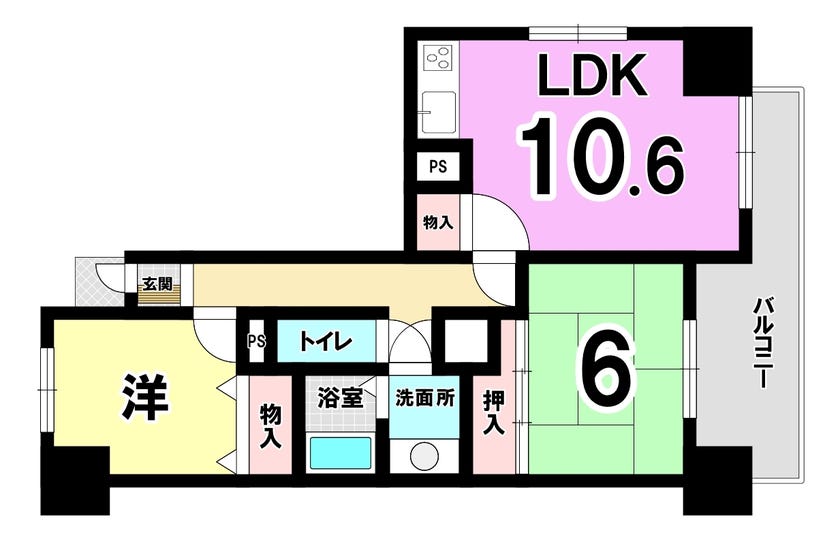 【間取り】
サンパーク足原