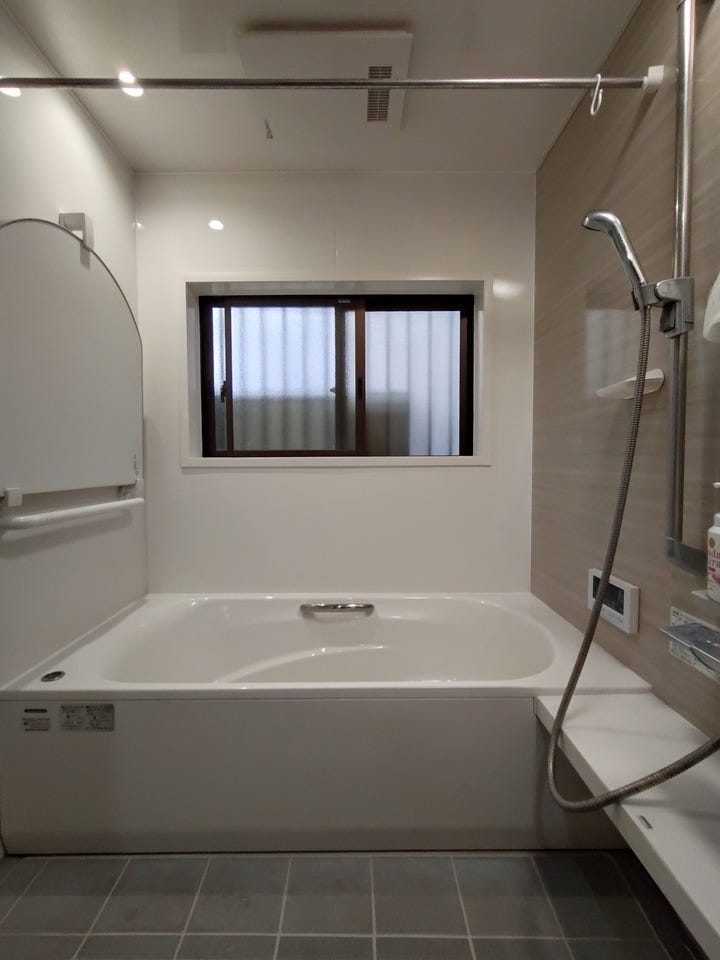 6年前にユニットバスに交換しています