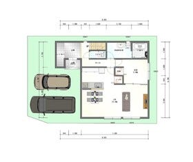 間取り図プラン例です。