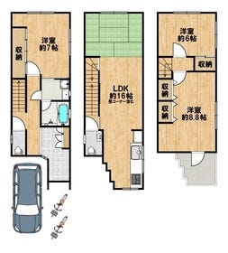 大阪市阿倍野区北畠２丁目