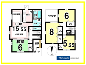 相楽郡精華町大字菱田小字八講田