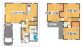 【間取り図】
LDKに床暖房機能付き：計3箇所