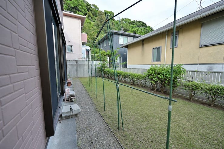 中山１丁目 中古戸建 庭の草を刈ったイメージです。