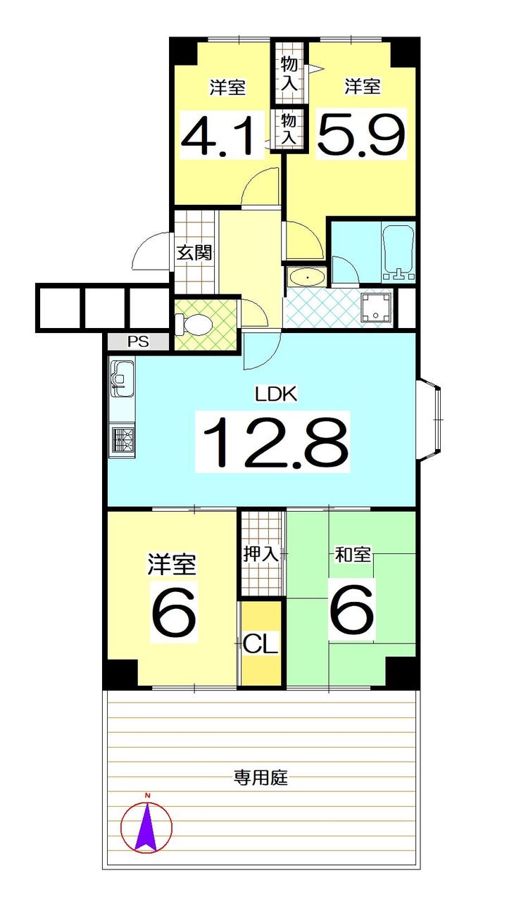 【間取り】
2026年2月リフォーム完了♪