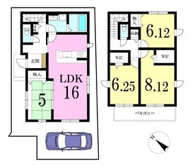 【間取り図】
総額：3490万円