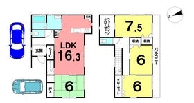 建物価格：3950万円
間取り：4LDK
建物面積：108.85㎡