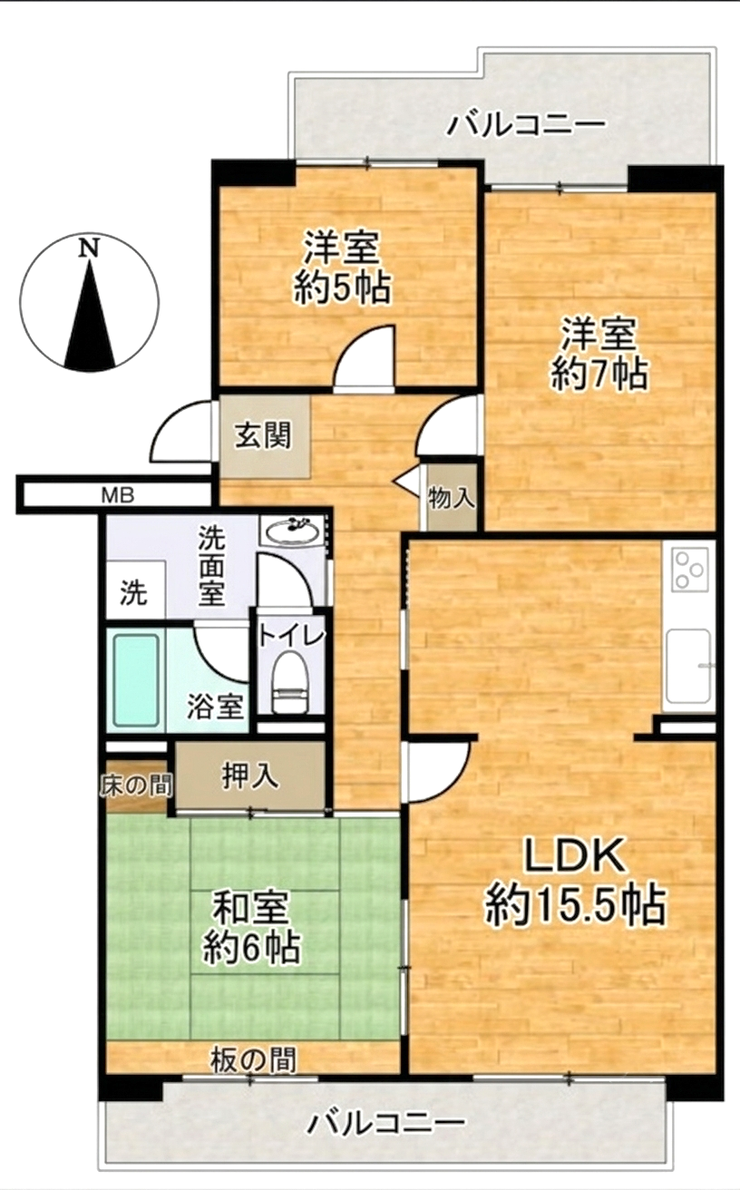 【間取り】