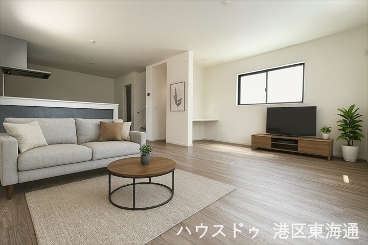 【リビング】
※画像はイメージです。
実際の写真に家具や調度品をCG合成したものです。
(家具等は販売に含まれておりません)