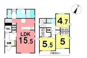 建物価格：2110万円
間取り：3LDK
建物面積：86.12㎡