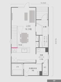《建物プラン例・間取り》
建物価格：２，４９０万円・税込
延床面積：９３．１６㎡（２８．１３坪)