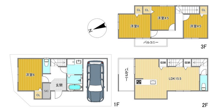 【間取り】
★随時ご見学可能♪住之江区不動産業者のハウスドゥ住之江へ気軽にお申し付け下さい♪