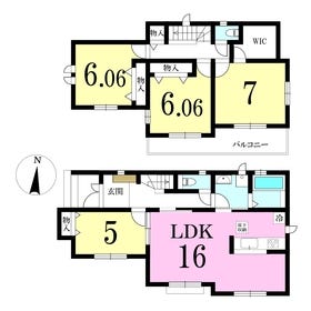 【間取り図】
◎参考プラン
土地：2990万円
建物：1560万円
合計：4550万円