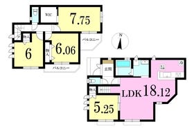 【間取り図】
◎参考プラン
土地：3290万円
建物：1540万円
合計：4830万円