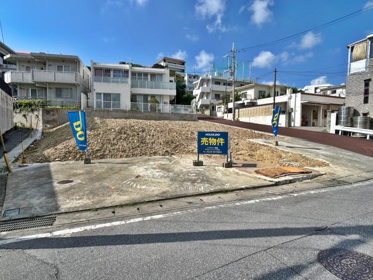 【外観】
【3号地】那覇市首里石嶺1丁目!土地面積45.69坪・第一種低層住居地域・角地・建築条件なし♪