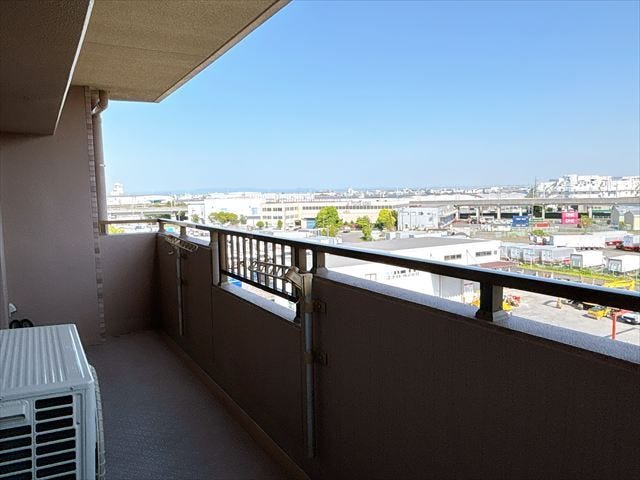 大型バルコニー付きでお洗濯もらくらく。