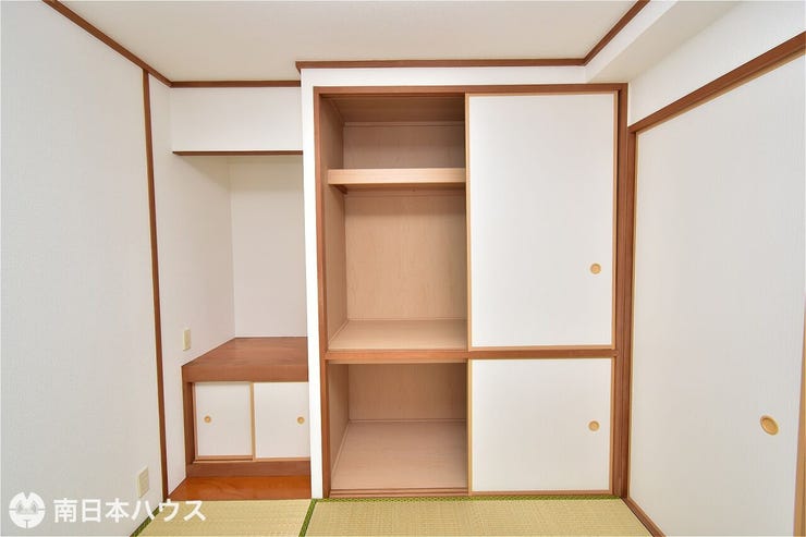西田３丁目 Ｄ’クラディア西田 【和室収納】押し入れと仏間のある和室です♪