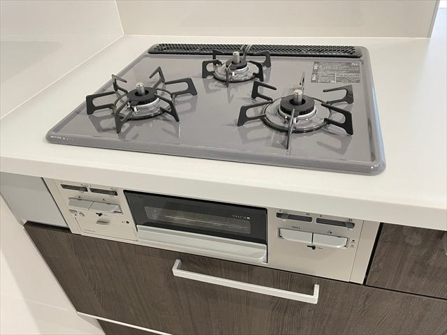 【3口コンロ・グリル】