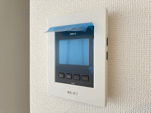 【モニター付きインターホン】