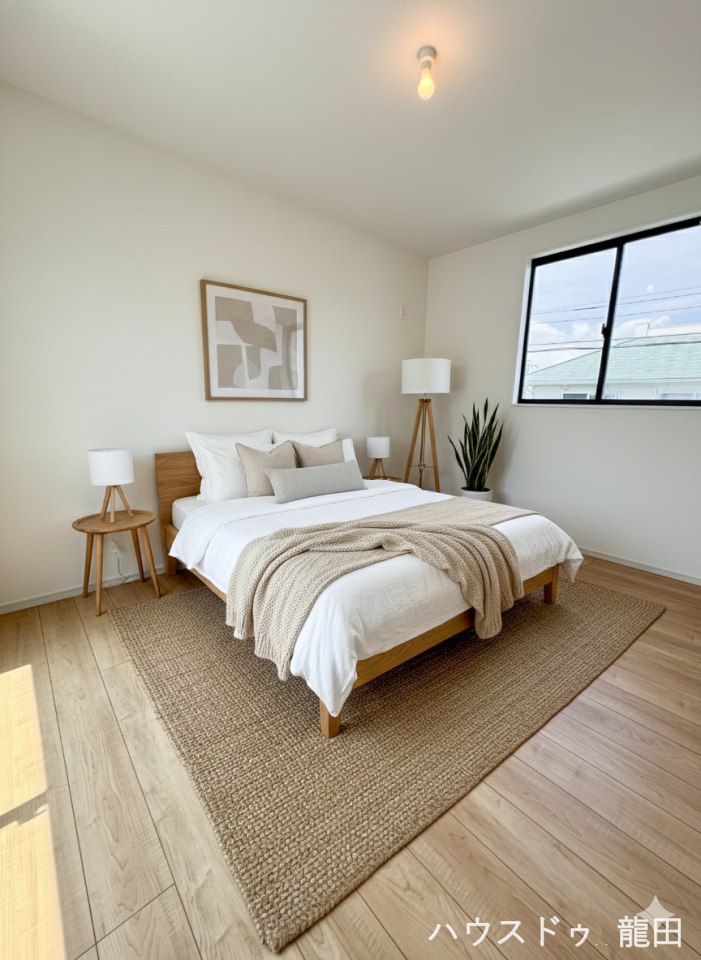 ■□■洋室■□■
洋室6.5帖・バルコニーへ出入りできるお部屋
※家具を入れたイメージ写真です