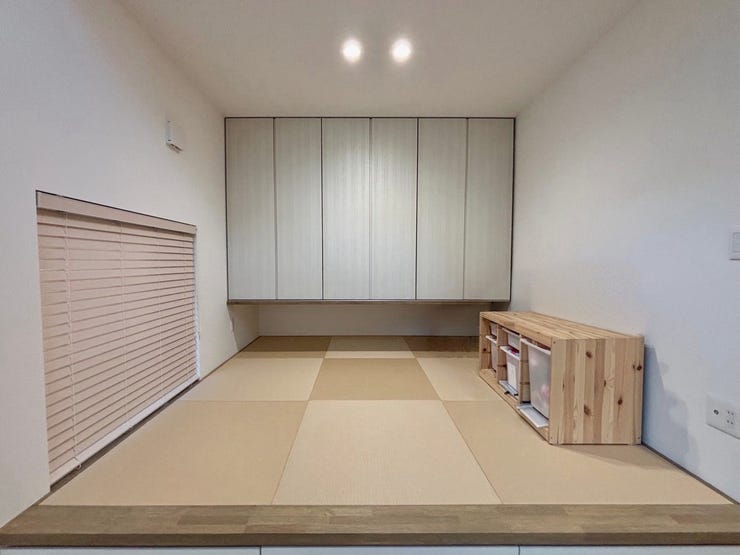 ちょっと横になれる和み空間は、子育てママの休憩にも◎