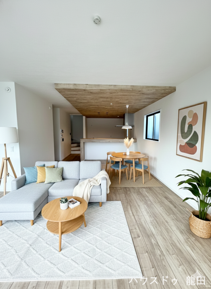 【リビング】
■□■リビング■□■
LDK24.7帖
※家具を入れたイメージ写真です