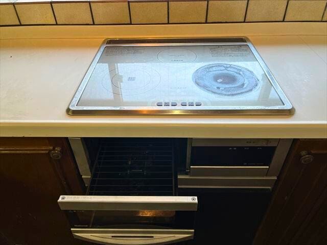 IHクッキングヒーター三口&グリル
(2026年1月16日 撮影)