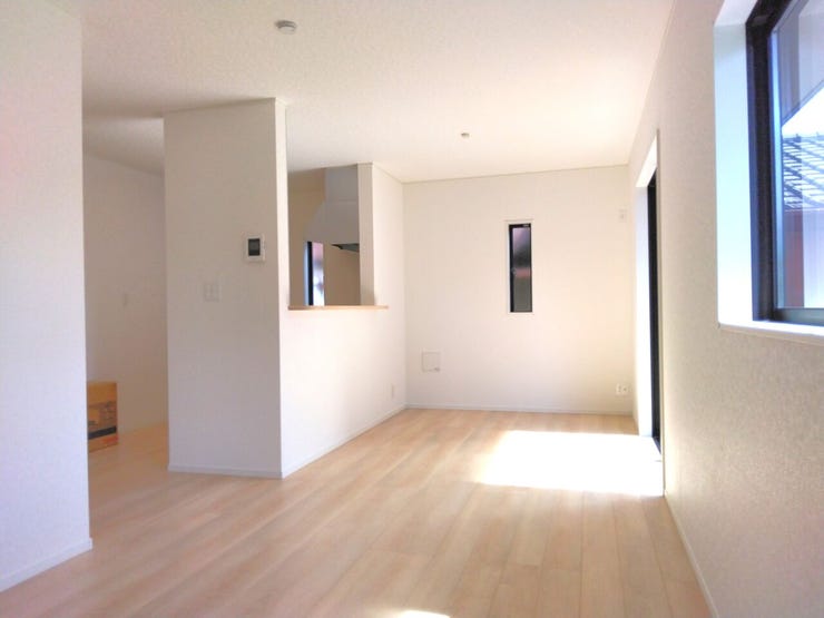 対面キッチン。家族と会話が楽しめます♪