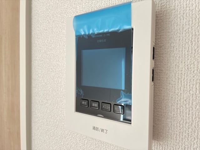 【モニター付きインターホン】