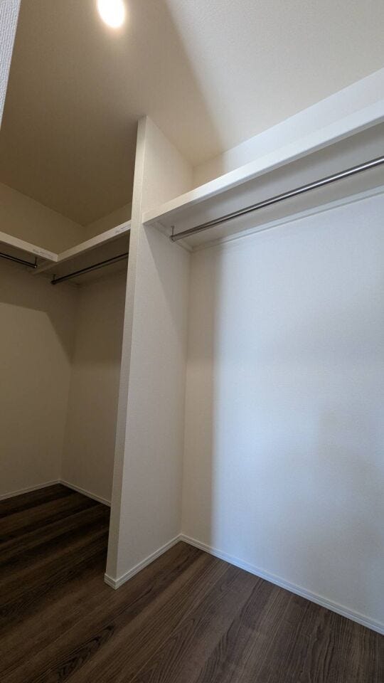 ◇大容量のウォークインクローゼット