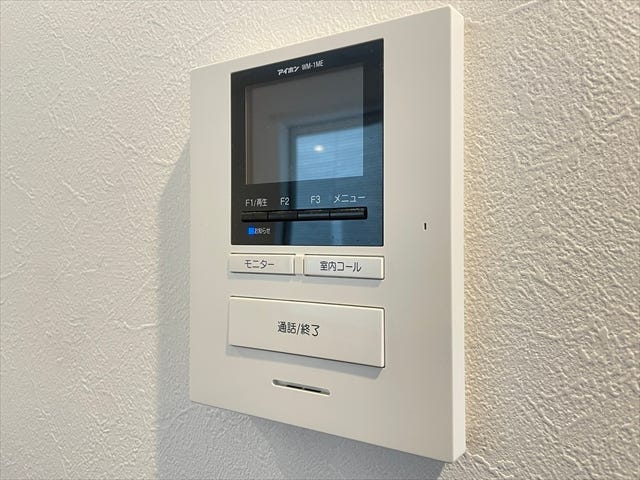 【モニター付きインターホン】