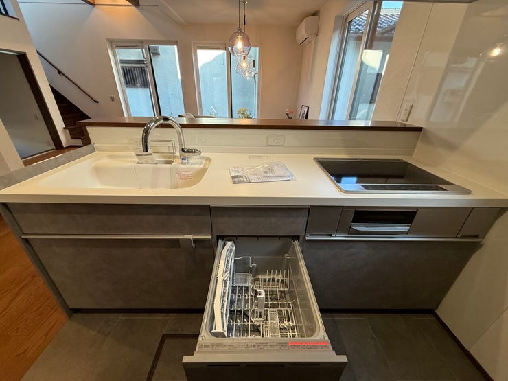 ◇忙しい主婦の味方食洗器標準装備☆タッチレス水栓&3口IHクッキングヒーターも標準装備♪