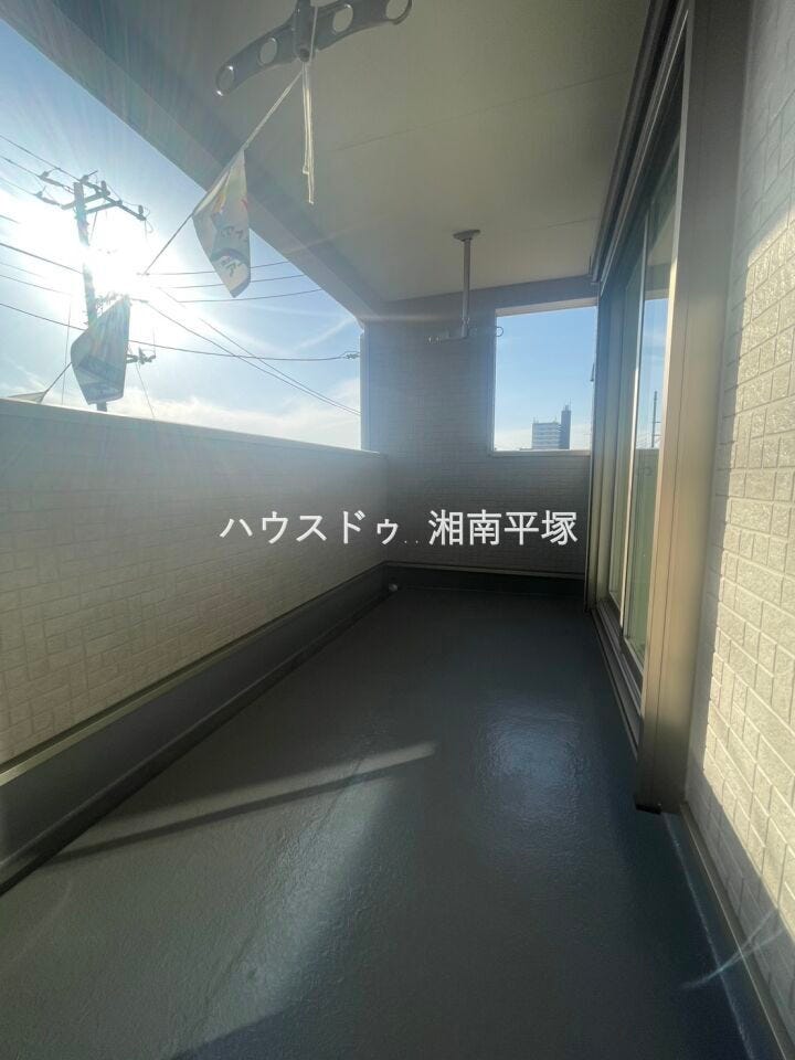 急な雨でも安心なインナーバルコニー!