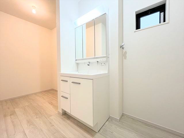 慌ただしい朝も大丈夫。ゆとりの空間になっています。