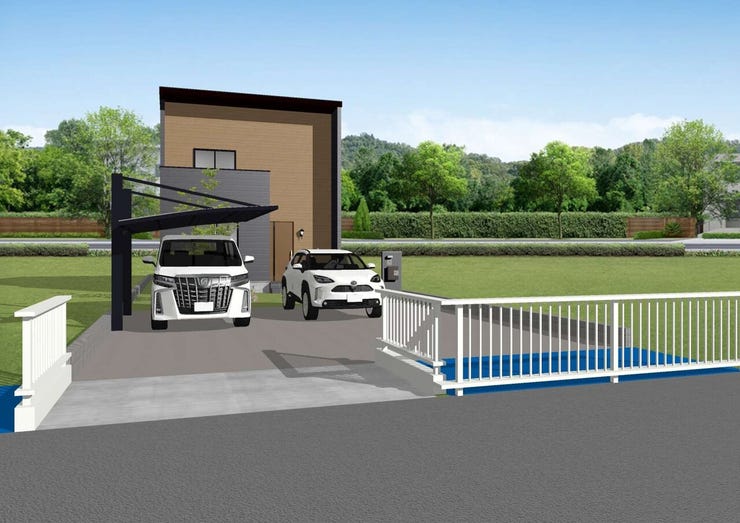 【建物プラン例(外観写真)】