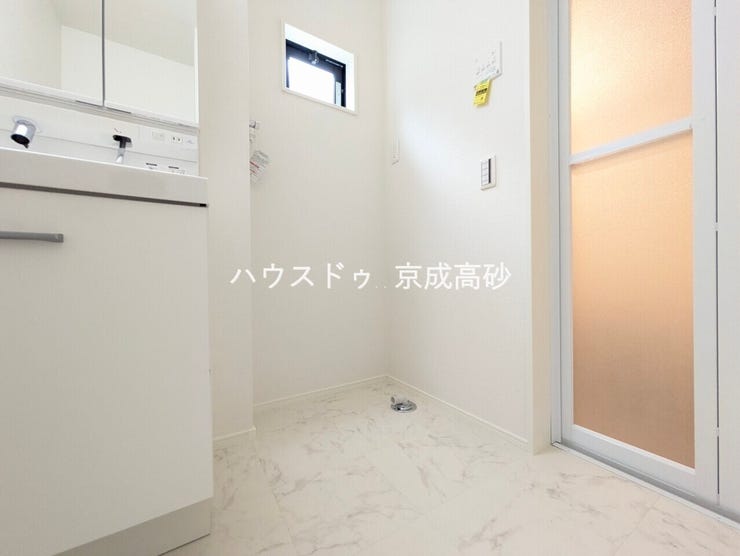 洗濯機置き場です。