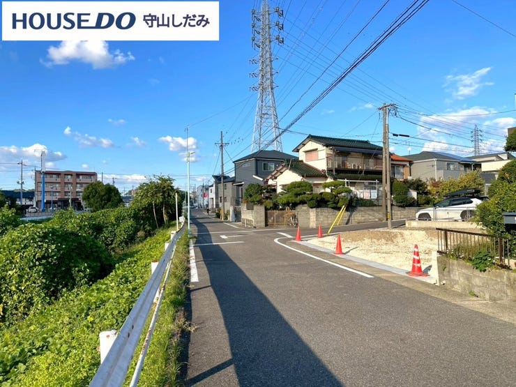 【前面道路】実際の交通量、日当たり、風通しは現地を見てみましょう♪現地を実際に見ていただくことでしか分からない情報が沢山あります!ご案内させていただきます!お気軽にお問い合わせください♪