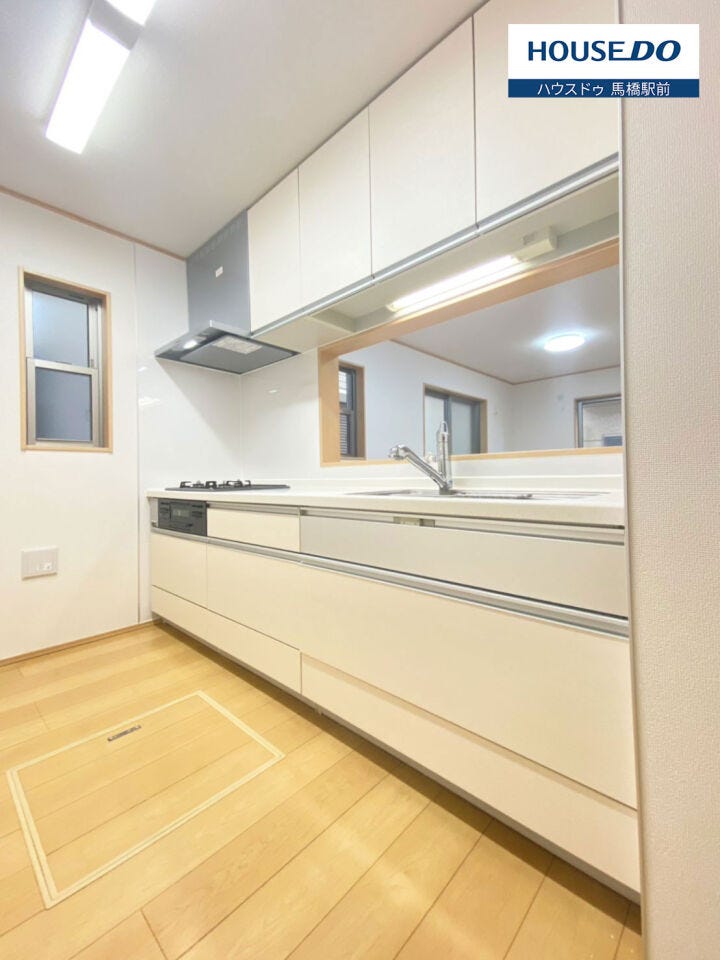 カウンターキッチンは、お子様から目を離すことなく安心してキッチンに立つことができます。