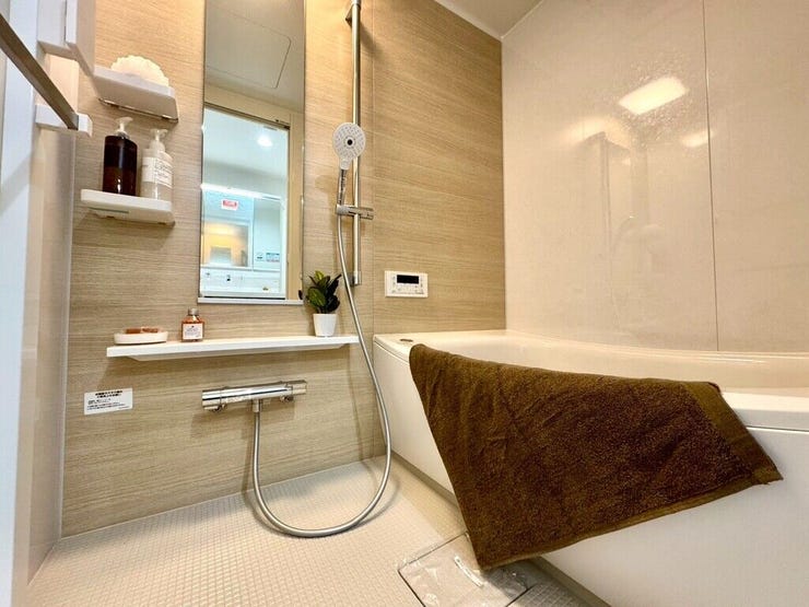 【Bathroom】リラックスできる空間で、一日の疲れを癒し、心身共にリフレッシュできます。