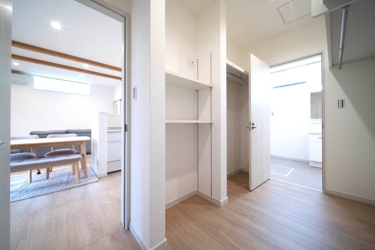 使い勝手の良い収納が多く助かります♪