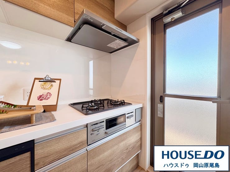 グリル&三口コンロで毎日のお料理が捗ります♪