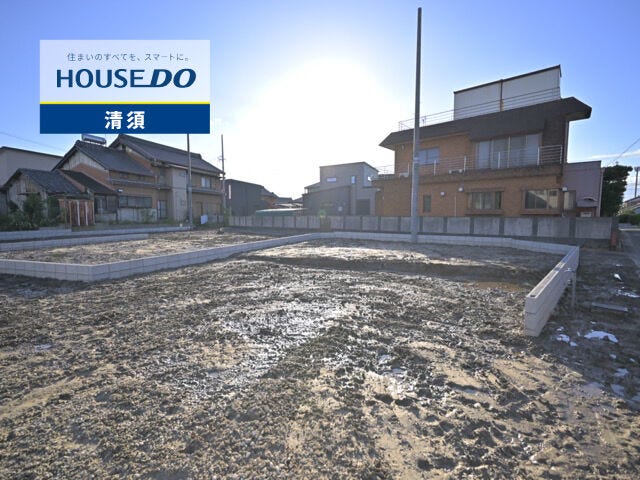 【外観】
甚目寺駅徒歩10分で移動に便利です!
約55坪の広いお土地です。