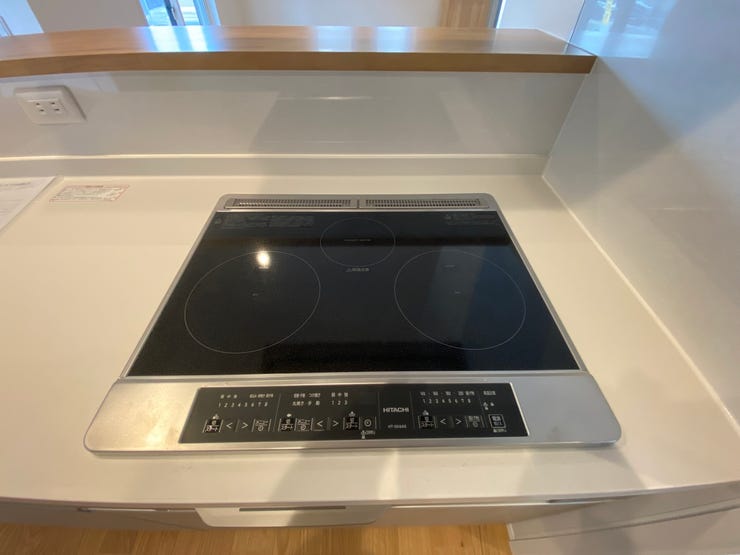 お掃除がラクなIHタイプとなっています!