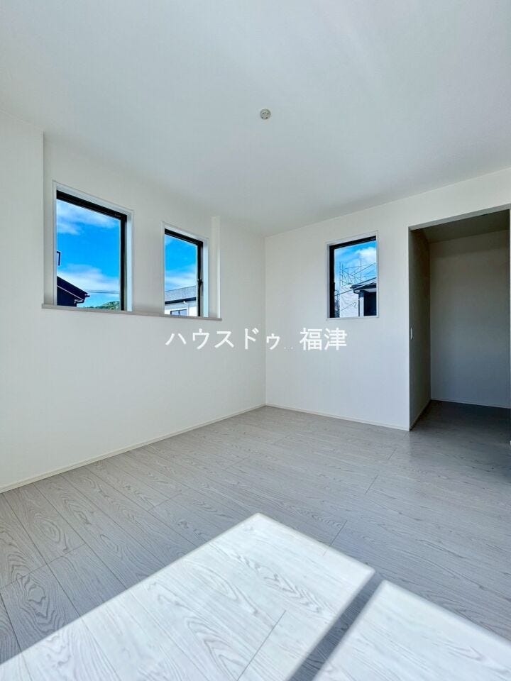 約6.1帖の洋室です♪
《宗像市ひかりヶ丘4丁目 新築戸建て》