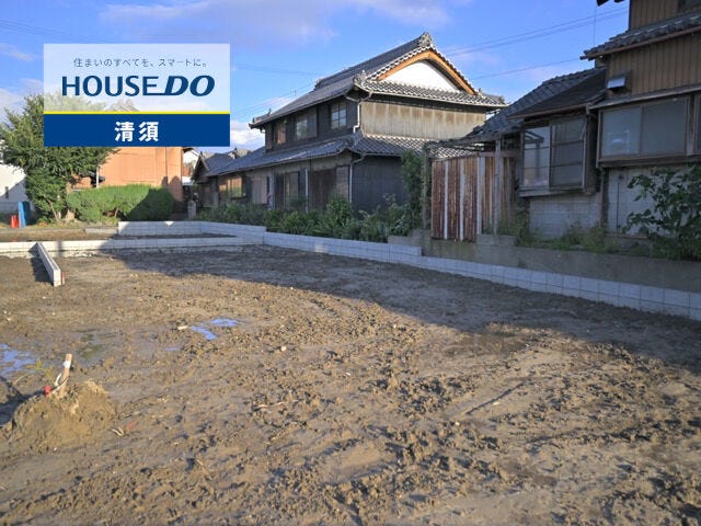 【外観】
甚目寺駅徒歩10分で移動に便利です!
約55坪の広いお土地です。