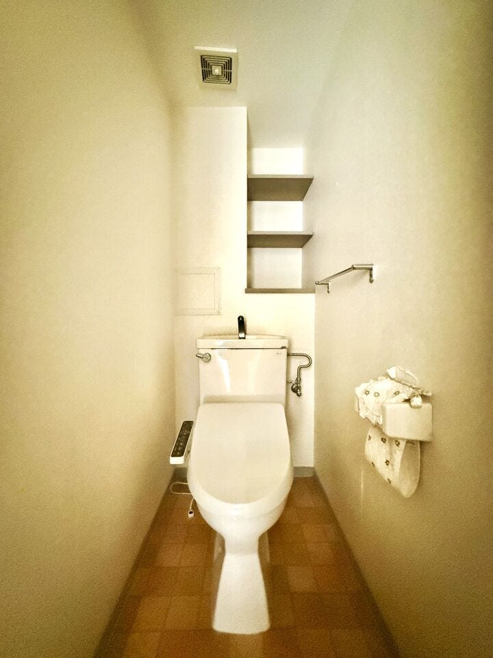 ◇トイレ◇
清潔感溢れ、居心地よく落ち着ける空間となっています。グリーンをプラスしてさらに清潔感をアップするのもオススメです。空気がきれいに感じられ、おしゃれ度もアップしますね。