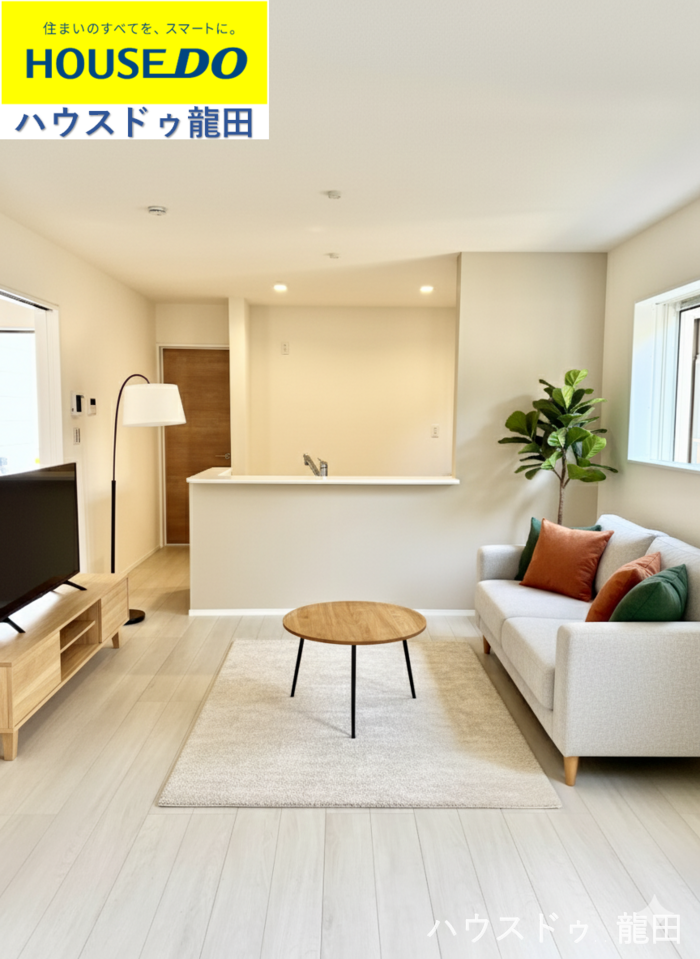 【リビング】
■□■リビング■□■
4LDKリビング16帖のお部屋
※家具を設置したイメージ写真です