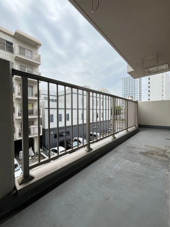 大型バルコニー付きでお洗濯もらくらく。