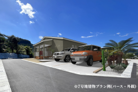 外観イメージです！
家の存在感を際立たせる切妻屋根、シャープかつ個性的な外観となっています。