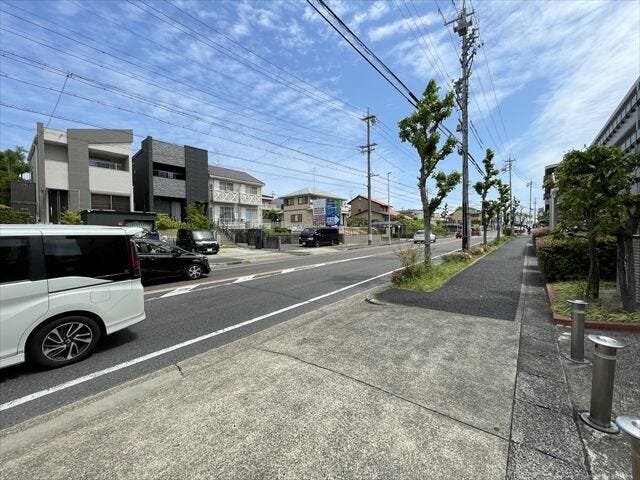 広々としていて、街並みが開放的で圧迫感がありません。