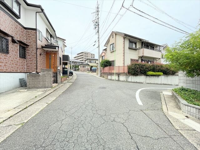 広々としていて、街並みが開放的で圧迫感がありません。